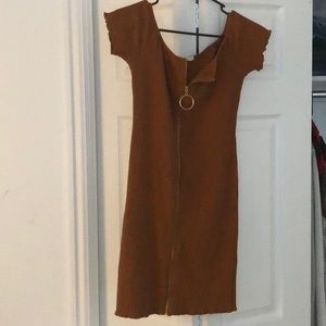 Brown dress